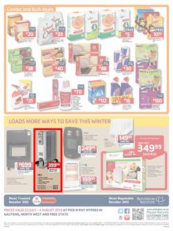 Pick N Pay Hyper Gauteng : So Many Ways To Stock Up & Save ( 23 Jul - 4 Aug 2013), page 12