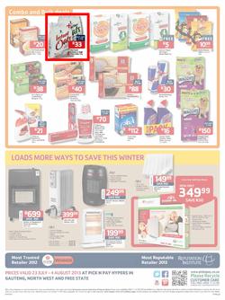 Pick N Pay Hyper Gauteng : So Many Ways To Stock Up & Save ( 23 Jul - 4 Aug 2013), page 12