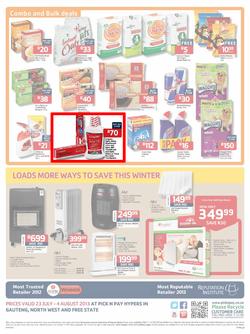 Pick N Pay Hyper Gauteng : So Many Ways To Stock Up & Save ( 23 Jul - 4 Aug 2013), page 12