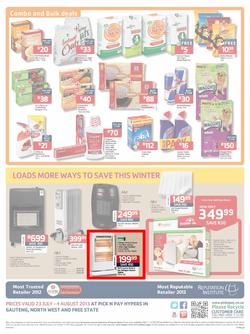 Pick N Pay Hyper Gauteng : So Many Ways To Stock Up & Save ( 23 Jul - 4 Aug 2013), page 12