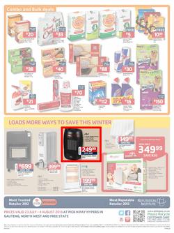 Pick N Pay Hyper Gauteng : So Many Ways To Stock Up & Save ( 23 Jul - 4 Aug 2013), page 12