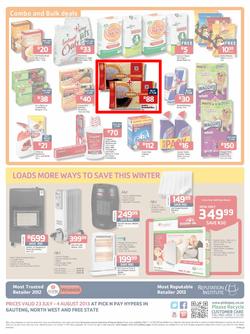 Pick N Pay Hyper Gauteng : So Many Ways To Stock Up & Save ( 23 Jul - 4 Aug 2013), page 12