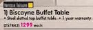 Terrace Leisure Biscayne Buffet Table