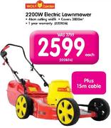 Wolf Garden 2200W Electric Lawnmower