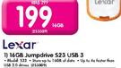 Lexar 16GB Jumpdrive S23 USB 3