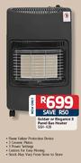 Goldair or Elegance 3 Panel Gas Heater(GGH-42B)
