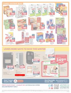 Pick N Pay Hyper William Moffett : So Many Ways To Stock Up & Save (23 Jul - 4 Aug 2013)  , page 12