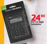 PnP 12-Digit Calculator