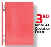 Kenzel A4 Quotation Folder