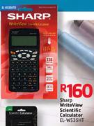 Sharp Write View Scientific Calculator EL-W535HT