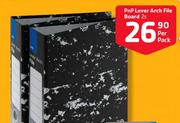 PnP Lever Arch File Board 2s-Per Pack