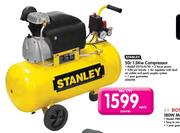 Stanley 50L 1.5Kw Compressor D210/8/50