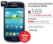 Samsung Galaxy S 3 Mini Smartphone i8190-On uChoose Flexi 100