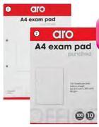 Aro A4 Exam Pad-Per 10 Pack