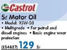 Castrol 5L Motor Oil  25W-50