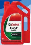 Castrol 5L GTX Diesel Oil 15W-40