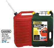 Addis 25L Fuel Jerry Can-Each