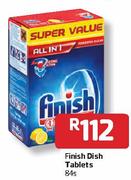 Finish Dish Tablets-84's Each