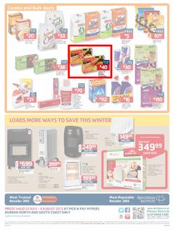 Pick N Pay Hyper KZN : So Many Ways To Stock Up & Save (23 Jul - 4 Aug 2013), page 12