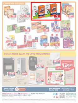 Pick N Pay Hyper KZN : So Many Ways To Stock Up & Save (23 Jul - 4 Aug 2013), page 12