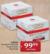 L'Oreal Revitalift Plenitude Facial Cream Day/Night-50Ml Each