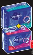Lifestyle Sanitary Pads 10's & 20's Lifestyle Pantyliners