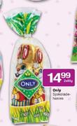 Only Sjokoladehasies-2 x 60g