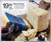 Simonsberg Creamy Blue/Camembert-125g Each