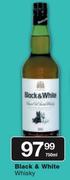Black & White Whisky-750ml