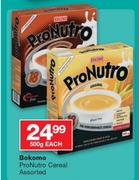 Bokomo ProNutro Cereal Assorted-500g Each