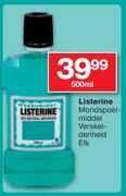 Listerine Mondspoelmiddel Verskeidenheid-500ml Elk