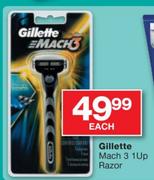 Gillette Mach 3 1UP Razor Each