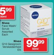 Nivea Q10 Gesigroom Verskeidenheid-50ml Elk