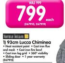 Terrace Leisure 93Cm Lucca Chiminea