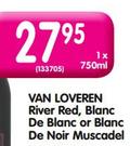 Van Loveren River Red, Blanc, De Blanc Or Blanc De Noir Muscadel-1 x 750ml