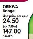 Obikwa Range-6 x 750ml