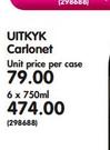 Uitkyk Carlonet-6 x 750ml