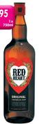 Red Heart Rum-1 x 750ml