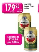 Amstel Lager Cans-24 x 440ml
