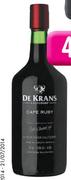 De Krans Cane Ruby-1 x 750ml