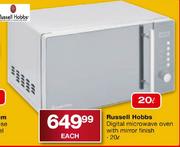 Russell Hobbs Digital Microwave Oven With Mirror Finish-20ltr Each