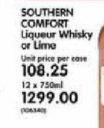 Southern Comfort Liqueur Whisky Or Lime-1X750ml