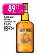 Three Ships Whisky-1X750ml Each