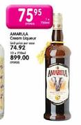 Amarula Cream Liqueur-1X750ml Each