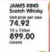 James King Scotch Whisky-12X750ml