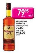 Wellington VO Brandy-1X750ml Each