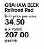 Graham Black Railroad Red-6x750ml