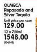 Olmeca Reposado And Silver Tequila-12X750ml