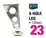 Ucan 6 Hole Leg-120mm