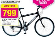 Raleigh 24" Or 26" Ladies Or Mens Rock 5